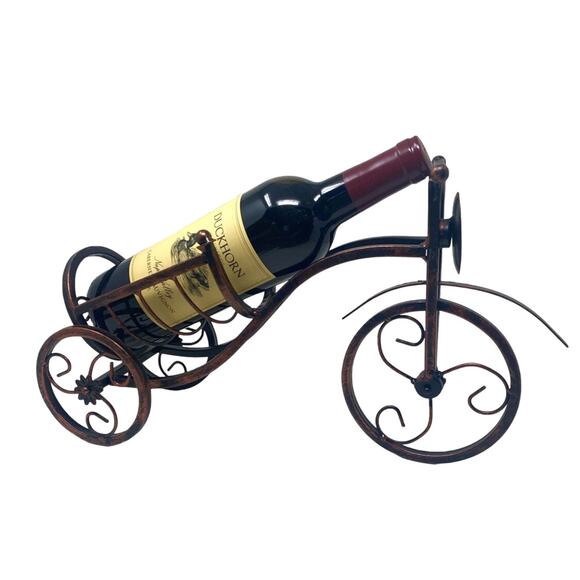 Bicycle Wine Bottle Holder - Picture 1 of 7